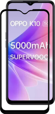 VDAT Edge To Edge Tempered Glass for OPPO K10 5G(Pack of 1)
