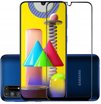 kentop Edge To Edge Tempered Glass for Samsung Galaxy A40s(Pack of 1)
