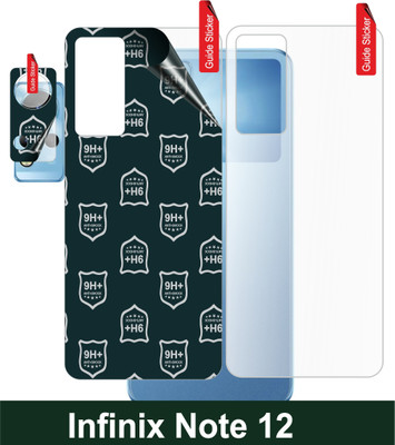 TRUSTin.ONLINE Impossible Screen Guard for Infinix Note 12, Note 12(Pack of 3)