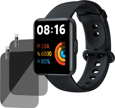 TXGO Screen Guard for Xiaomi Redmi Watch 2 Lite Smartwatch(Pack of 2)