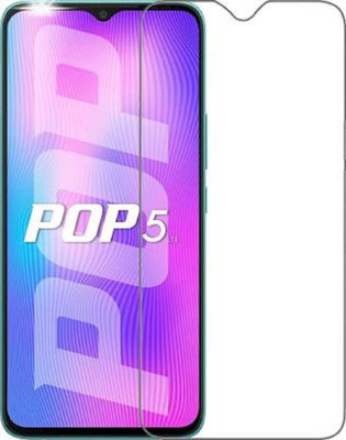 kentop Tempered Glass Guard for Tecno Pop 5 LTE(Pack of 1)