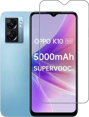 BRENZZ Tempered Glass Guard for OPPO K10 5G(Pack of 1)