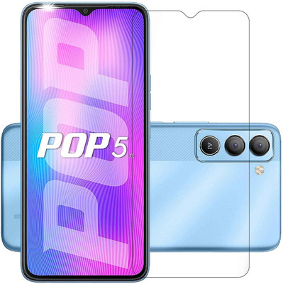 kentop Tempered Glass Guard for Tecno Pop 5 Pro(Pack of 1)