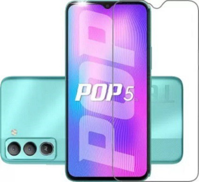 kentop Tempered Glass Guard for Tecno Pop 5 Pro(Pack of 1)