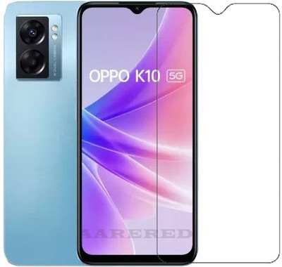 AARERED Tempered Glass Guard for Oppo K10, Oppo K10 5G(Pack of 1)