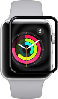 Kartuce Tempered Glass Guard for Apple Watch Series 3 38 mm(Pack of 1)