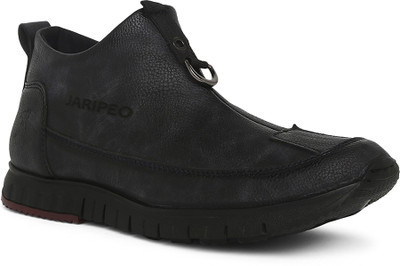 BUCKAROO JARIPEO Hulbart Vegan Boots For Men(Black)