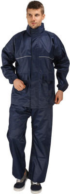 GoodluckSB Solid Men Raincoat