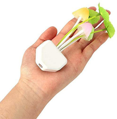 manrish Night Lamp Auto in Darkness / Mushroom Lamp Sensor Plastic Multicolor, Pack of 1 Night Lamp(3.1 cm, Multicolor)