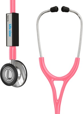 Life-Line L1 Steel For Doctors, Nurses & Medical Students Acoustic Stethoscope(Pink)