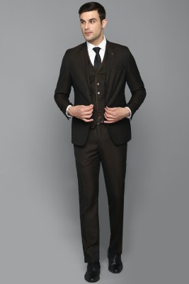 LOUIS PHILIPPE Single Breasted - 2 button Solid Men Suit