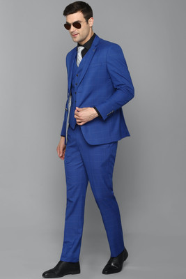 Allen Solly Single Breasted - 2 button Solid Men Suit