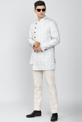 PETER ENGLAND Single Breasted Printed Men Suit