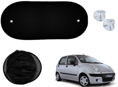 Shop Buy Rear Window Sun Shade For Daewoo Matiz(Black)