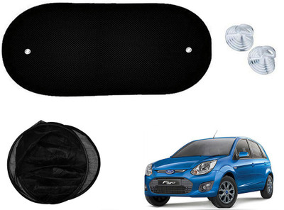 Shop Buy Rear Window Sun Shade For Ford Figo(Black)
