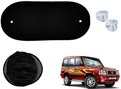 Shop Buy Rear Window Sun Shade For Tata Sumo(Black)