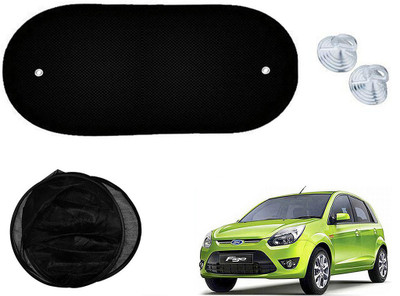 Shop Buy Rear Window Sun Shade For Ford Figo(Black)