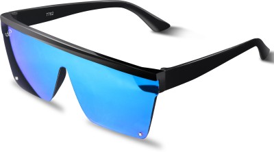 PIRASO Rectangular Sunglasses(For Boys & Girls, Blue)