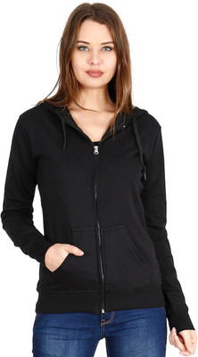 NINFIN Full Sleeve Solid Women Sweatshirt