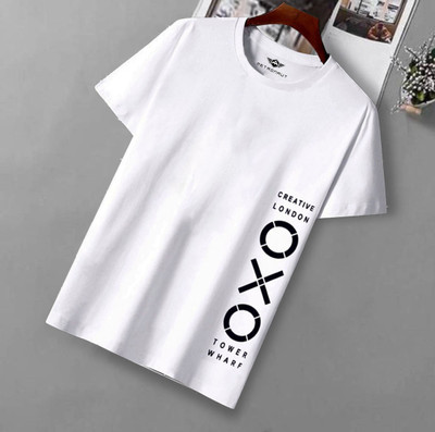 METRONAUT By Flipkart Typography Men Round Neck Cotton Blend White T-Shirt For Rs. 149 @ 63 %