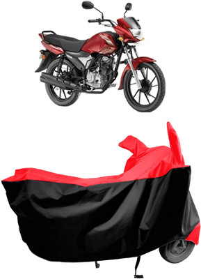 Amexride Two Wheeler Cover for Yamaha(Saluto RX BS6, Red)