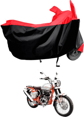 Amexride Two Wheeler Cover for Royal Enfield(Bullet Trials 350, Red)