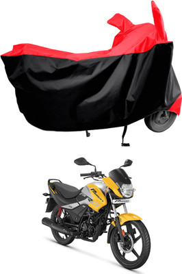 Amexride Two Wheeler Cover for Hero(Passion Pro, Red)