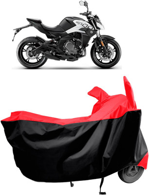 Amexride Two Wheeler Cover for CFMoto(400NK BS6, Red)
