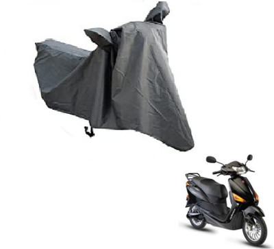 Anlopeproducts Waterproof Two Wheeler Cover for Hero Electric(Electric Optima DX BS6, Grey)