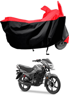 Amexride Two Wheeler Cover for TVS(Victor New, Red)