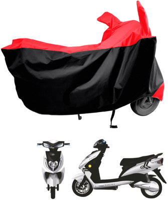 Amexride Two Wheeler Cover for Kinetic(Zing, Red)