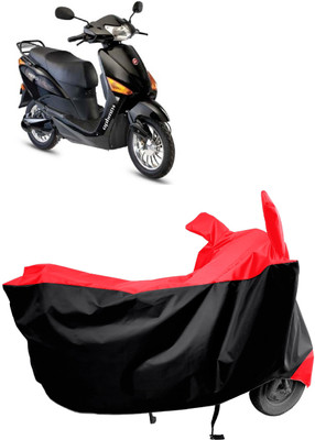 Amexride Two Wheeler Cover for Hero Electric(Electric Optima DX BS6, Red)