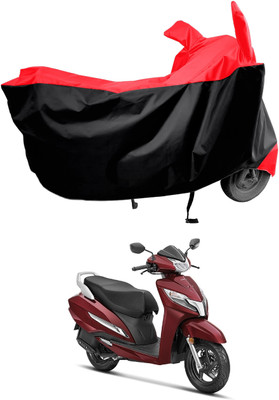 Amexride Two Wheeler Cover for Honda(Activa 125, Red)