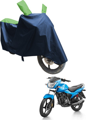 SS FOR YOUR SMART NEEDS Two Wheeler Cover for TVS(Victor BS6, Blue, Green)