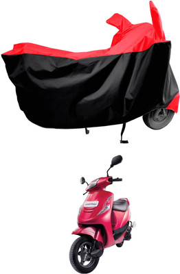 Amexride Two Wheeler Cover for Mahindra(Kine, Red)