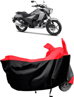 Amexride Two Wheeler Cover for Suzuki(Intruder, Red)