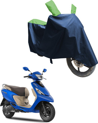 SS FOR YOUR SMART NEEDS Two Wheeler Cover for TVS(Zest, Blue, Green)