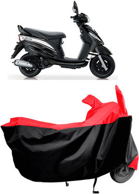 Amexride Two Wheeler Cover for Mahindra(Rodeo, Red)
