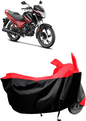 Amexride Two Wheeler Cover for Hero(Glamour Programmed FI, Red)
