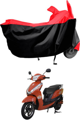 Amexride Two Wheeler Cover for Ampere(Magnus BS6, Red)