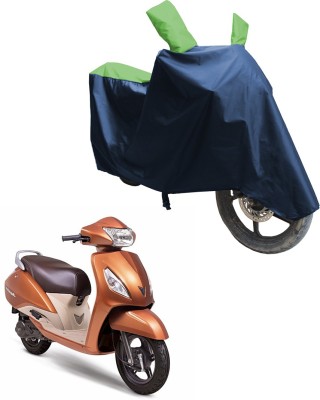 SS FOR YOUR SMART NEEDS Two Wheeler Cover for TVS(Jupiter, Blue, Green)