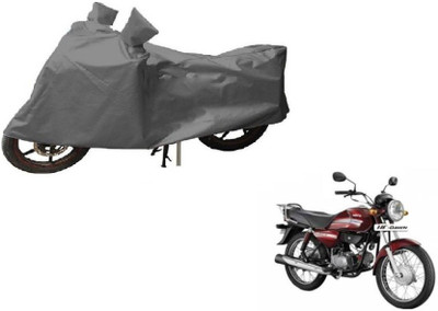 Anlopeproducts Waterproof Two Wheeler Cover for Hero(KLX 110, Grey)