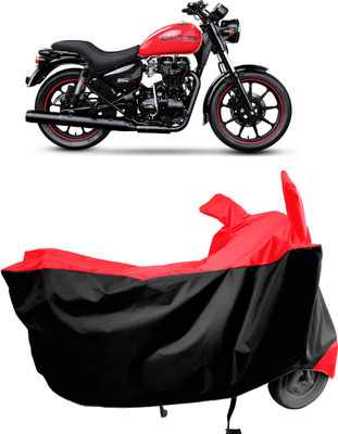 Amexride Two Wheeler Cover for Royal Enfield(Thunderbird 350, Red)