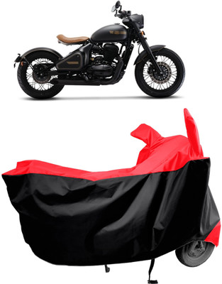 Amexride Two Wheeler Cover for JAWA(Perak, Red)