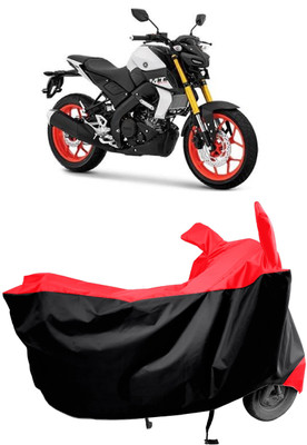 Amexride Two Wheeler Cover for Yamaha(MT 15 New BS6, Red)