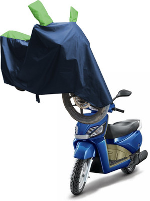 SS FOR YOUR SMART NEEDS Two Wheeler Cover for Mahindra(Gusto Electric, Blue, Green)