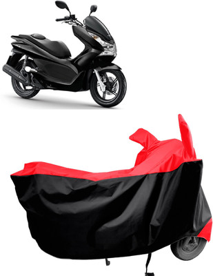 Amexride Two Wheeler Cover for Honda(PCX 125 BS6, Red)