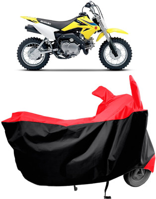 Amexride Two Wheeler Cover for Suzuki(DR-Z50 BS6, Red)