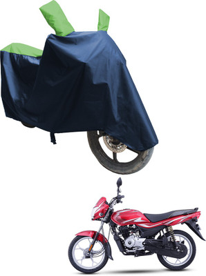 SS FOR YOUR SMART NEEDS Two Wheeler Cover for Bajaj(Platina 100 DTS-i, Blue, Green)
