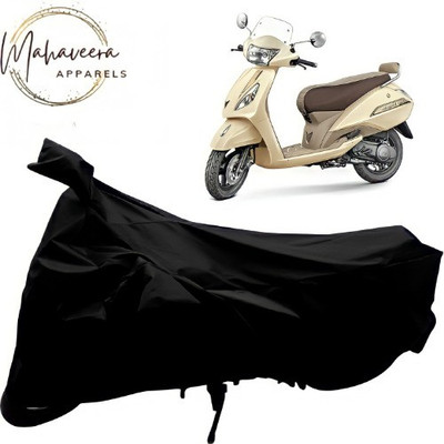 Mahaveera Waterproof Two Wheeler Cover for TVS(Jupiter, Black)